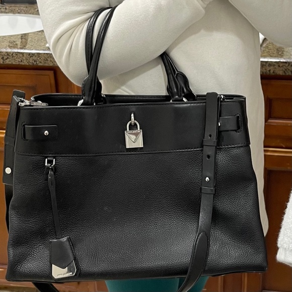 Michael Kors Large Gramercy polish leather satchel - Picture 7 of 7